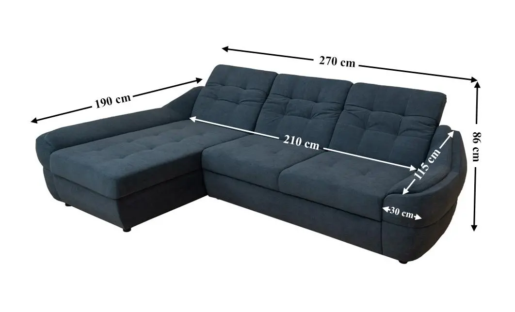Colțar Extensibil Space Gri Antracit - Vega 35 Stanga 3