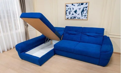 Colțar Extensibil Space Albastru - Vega 38 Stanga