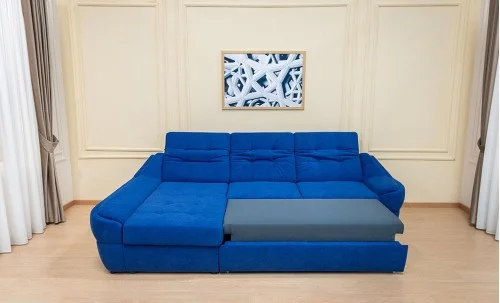 Colțar Extensibil Space Albastru - Vega 38 Stanga