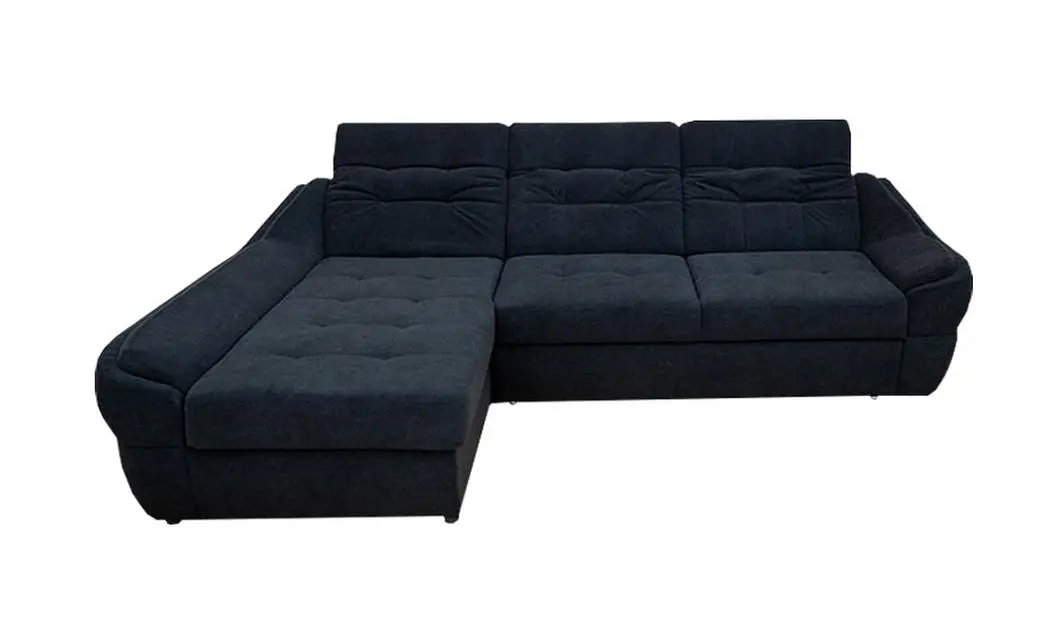 Colțar Extensibil Space Negru- Vega 70 Stânga