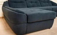 Colțar Extensibil Space Negru- Vega 70 Stânga