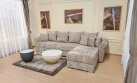 Colțar Extensibil Elsa XXL Bonell Bej - Kim 3 Interschimbabil