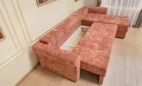 Colțar Extensibil Elsa XXL Bonell Cărămiziu - Kim 6 Interschimbabil 4