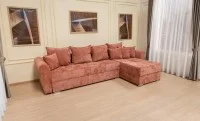 Colțar Extensibil Elsa XXL Bonell Cărămiziu - Kim 6 Interschimbabil
