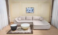 Colțar Extensibil Relax Bej deschis - Vega 03 Dreapta