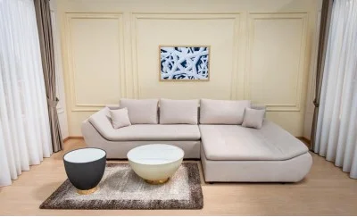 Colțar Extensibil Relax Bej deschis - Vega 03 Dreapta