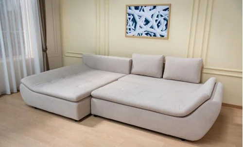 Colțar Extensibil Relax Bej Deschis - Vega 03 Stânga