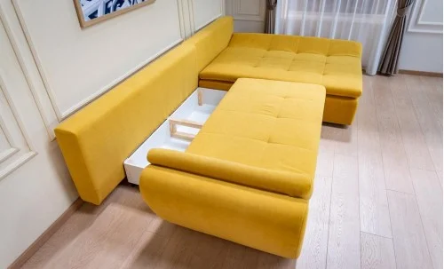 Colțar Extensibil Relax Galben - Vega 13 Dreapta