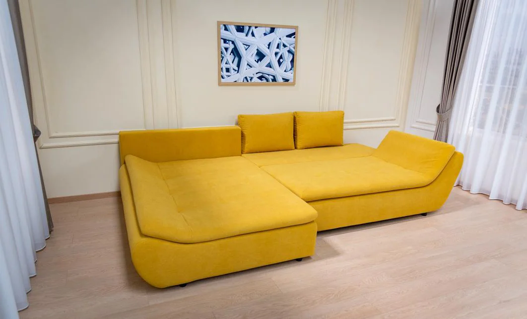 Colțar Extensibil Relax Galben - Vega 13 Stânga