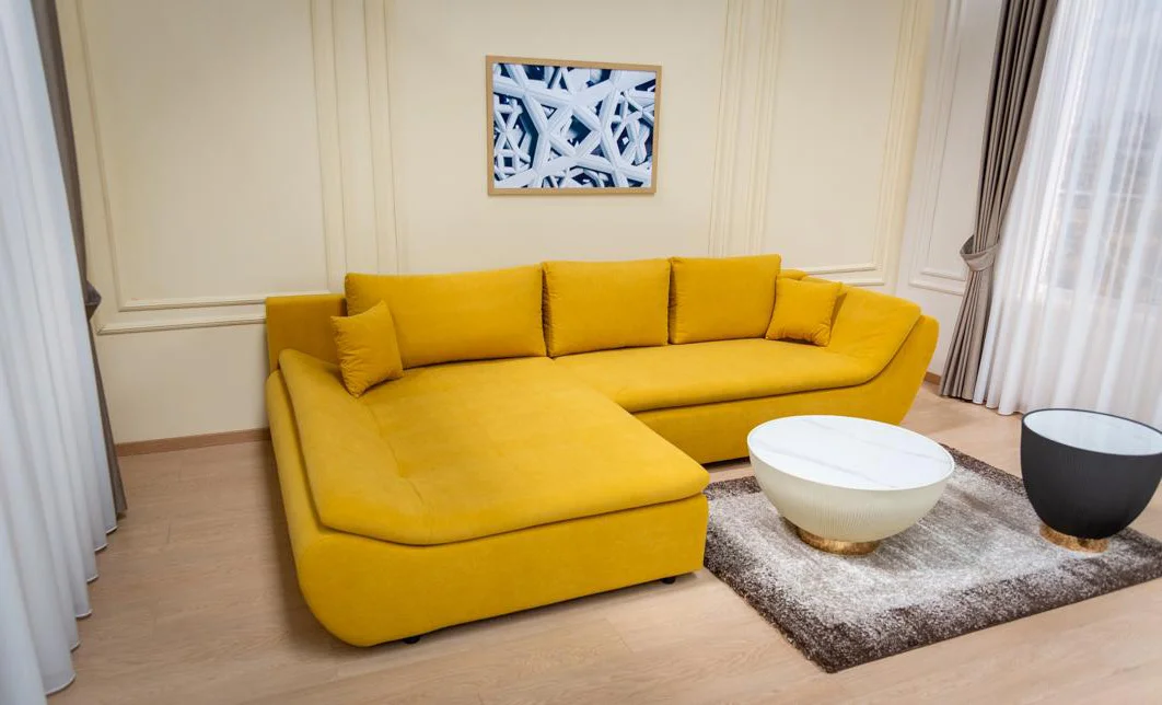 Colțar Extensibil Relax Galben - Vega 13 Stânga 10