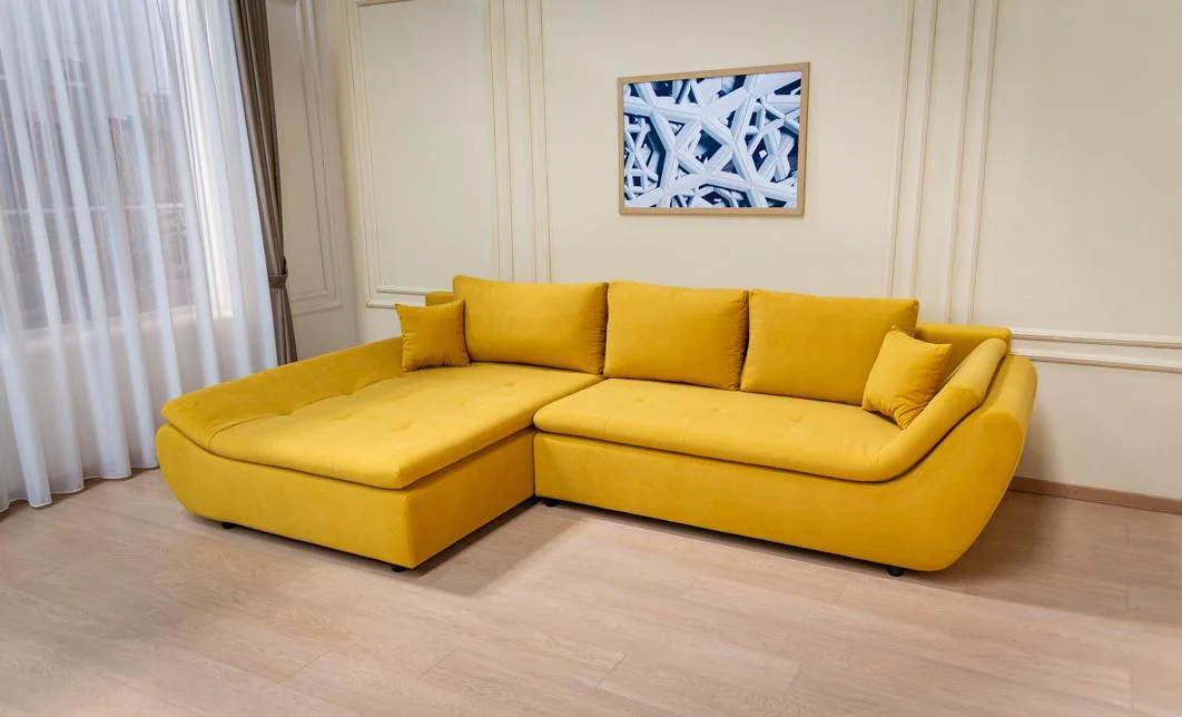 Colțar Extensibil Relax Galben - Vega 13 Stânga