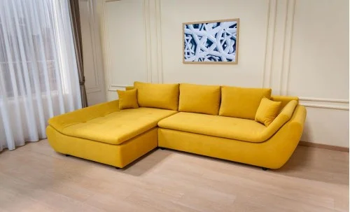 Colțar Extensibil Relax Galben - Vega 13 Stânga