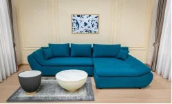 Colțar Extensibil Relax Turcoaz - Vega 25 Dreapta