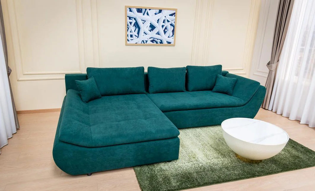 Colțar Extensibil Relax Verde - Vega 27 Stânga