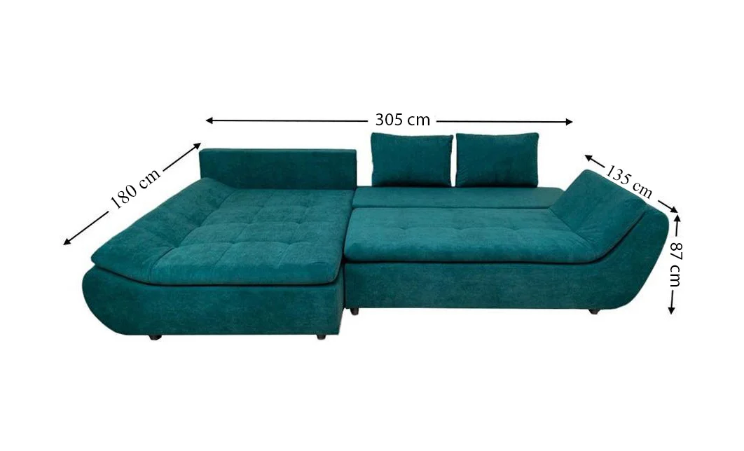 Colțar Extensibil Relax Verde - Vega 27 Stânga 3