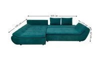 Colțar Extensibil Relax Verde - Vega 27 Stânga 3