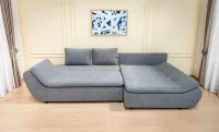 Colțar Extensibil Relax Gri Deschis- Vega 33 Dreapta