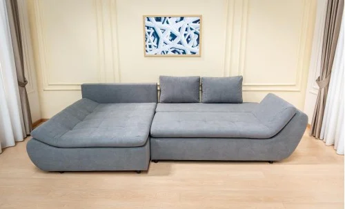Colțar Extensibil Relax Gri Deschis - Vega 33 Stânga