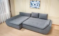 Colțar Extensibil Relax Gri Deschis - Vega 33 Stânga