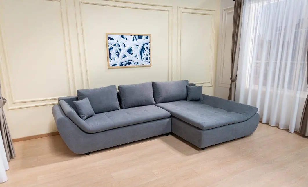 Colțar Extensibil Relax Gri Deschis- Vega 33 Dreapta