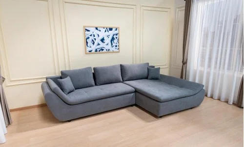 Colțar Extensibil Relax Gri Deschis- Vega 33 Dreapta