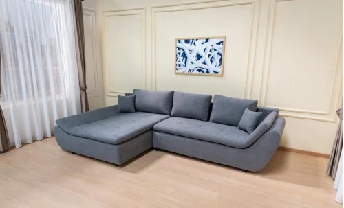 Colțar Extensibil Relax Gri Deschis - Vega 33 Stânga