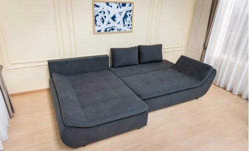 Colțar Extensibil Relax Gri Închis - Vega 35 Stânga