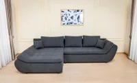 Colțar Extensibil Relax Gri Închis - Vega 35 Stânga