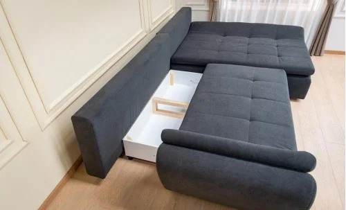 Colțar Extensibil Relax Gri Închis - Vega 35 Dreapta