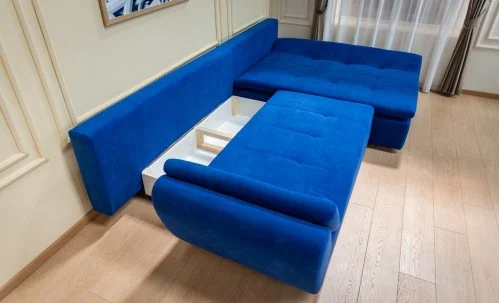 Colțar Extensibil Relax Albastru - Vega 38 Dreapta