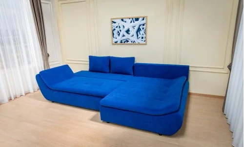 Colțar Extensibil Relax Albastru - Vega 38 Dreapta