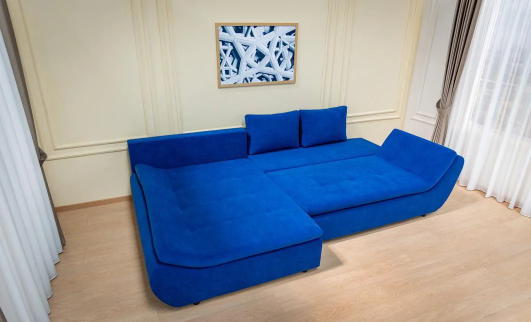 Colțar Extensibil Relax Albastru - Vega 38 Stânga