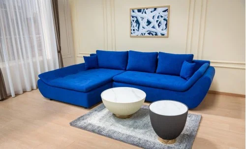 Colțar Extensibil Relax Albastru - Vega 38 Stânga