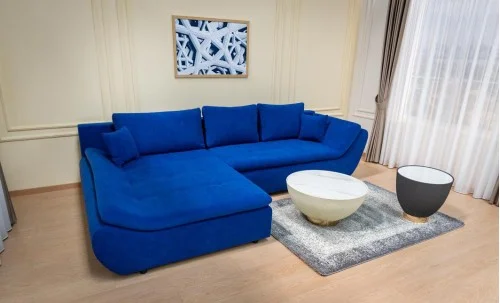 Colțar Extensibil Relax Albastru - Vega 38 Stânga