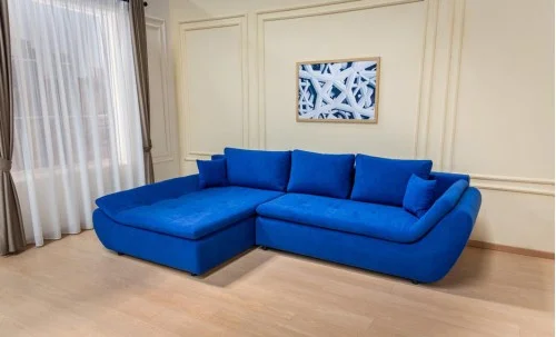 Colțar Extensibil Relax Albastru - Vega 38 Stânga
