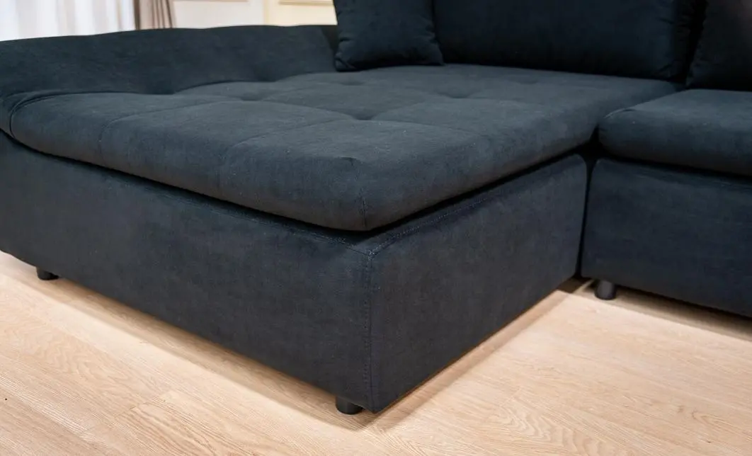 Colțar Extensibil Relax Negru - Vega 70 Stânga