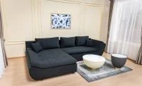 Colțar Extensibil Relax Negru - Vega 70 Stânga 9