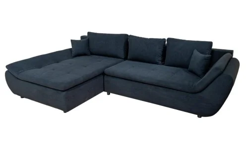 Colțar Extensibil Relax Negru - Vega 70 Stânga
