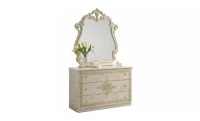 Dormitor Clasic Amalfi Beige cu Dulap 6 Uși 5