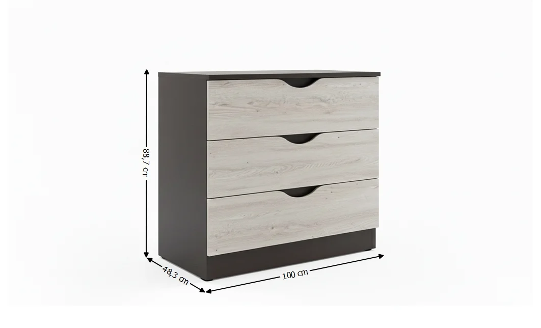 Dormitor Modular Happy Alb Samoa 9