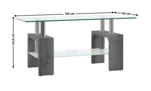 Masuta Cafea CT345 Gri