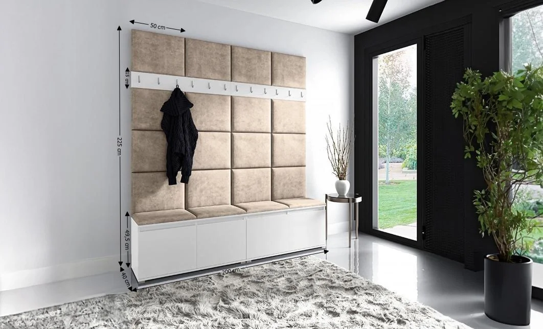 Cuier Hol Max 4, Alb/Bej - Trinity 3 1