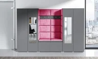 Cuier Hol Max 10, Grafit/ Roz - Trinity 10