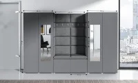 Cuier Hol Max 10, Grafit/ Gri - Trinity 15