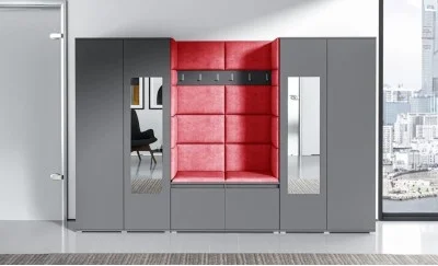 Cuier Hol Max 10, Grafit/ Rosu - Trinity 9