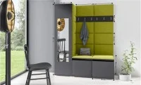 Cuier Hol Max 14, Grafit/Verde - Trinity 12