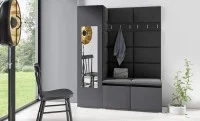 Cuier Hol Max 14, Grafit/Gri - Trinity 15