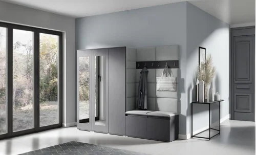 Cuier Hol Max 15, Grafit/ Gri - Trinity 14