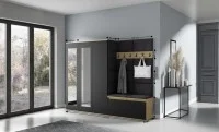 Cuier Hol Max 15, Artisan/ Negru - Trinity 16