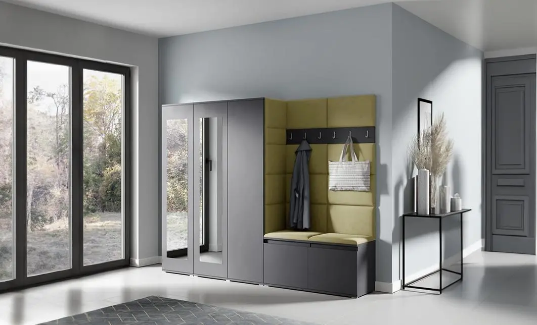 Cuier Hol Max 15, Grafit/ Verde - Trinity 27